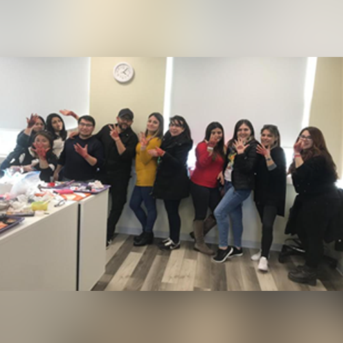 Curso de Moulage, realizado en el Centro de Simulación Viña del Mar