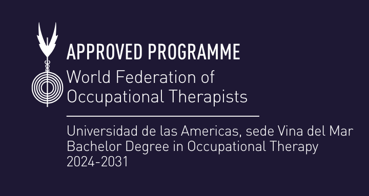 WFOT Approved Logo - Universidad de las Americas, sede Vina del Mar - Chile